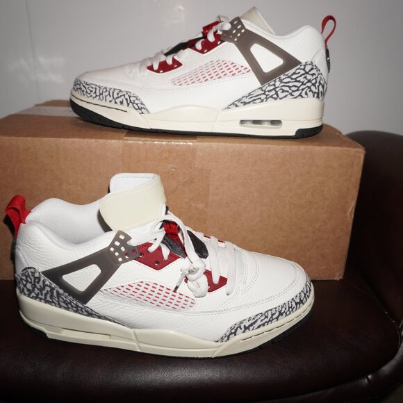 Nike Air Jordan Spizike Low Sail Varsity Red Anthracite FQ1759-116 M - 10 W-11.5 main image 6